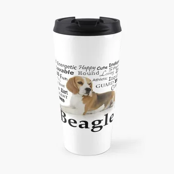Дорожная кофейная кружка Beagle Traits, кофейная бутылка, чашка для эспрессо