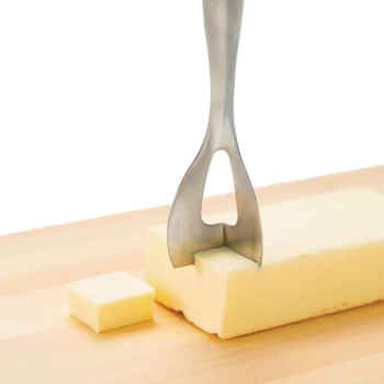LMETJMA Резак для сыра из нержавеющей стали, Слайсер для резки пищевого сыра, масла, Лопатка для торта, Инструменты для сыра PYKC0004