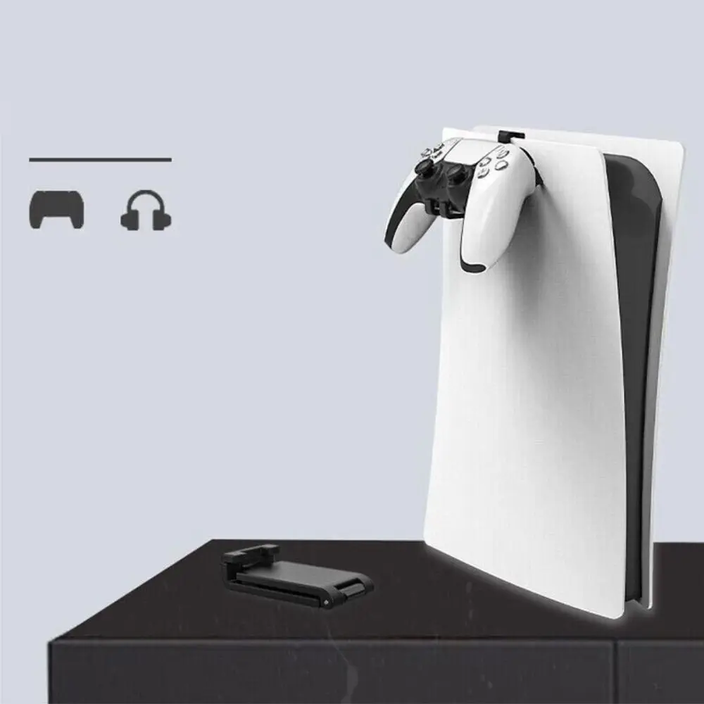 Для игровой консоли PS5, кронштейн для наушников, настенное крепление, стойка для хранения, держатель для наушников, крючок-вешалка для наушников PS5 2