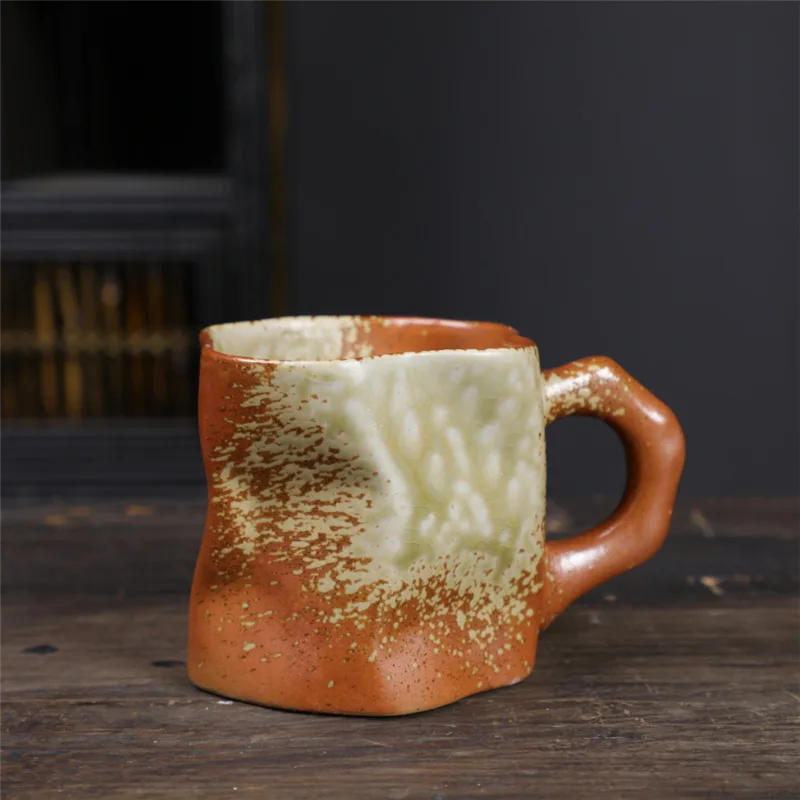 Креативная кофейная чашка из грубой керамики, Японская чашка для чая с пузырьками, Чашка для латте высокотемпературного обжига, Многофункциональная Подходящая чашка для воды 4