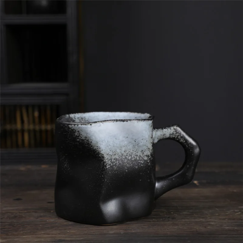 Креативная кофейная чашка из грубой керамики, Японская чашка для чая с пузырьками, Чашка для латте высокотемпературного обжига, Многофункциональная Подходящая чашка для воды 5