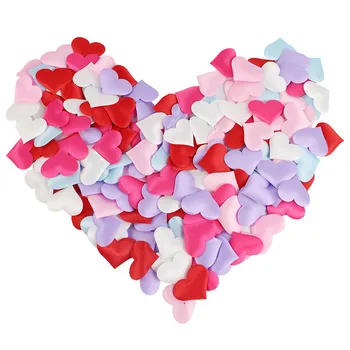 Оформление Свадебной сцены Губкой Love Heart 2 СМ В Форме Сердца, Имитация Бумажных Обрывков, Рассеивание Цветов, Ручной Бросок Цветов