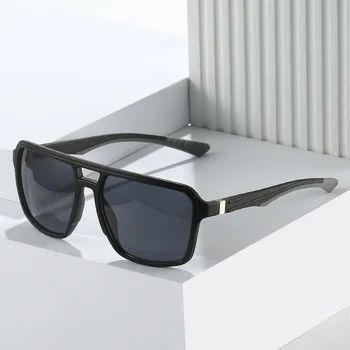 Модные Простые квадратные солнцезащитные очки для женщин, мужчин, Высококачественный дизайн, солнцезащитные очки для вождения, рыбалки, Винтажные Трендовые Мужские Женские очки