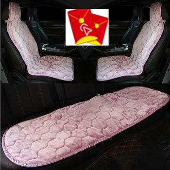 Зимние плюшевые чехлы для автомобильных сидений Lada Kalina Priora, Ваз 2114, Протектор переднего сиденья Ваз 2110 Гранта 2020