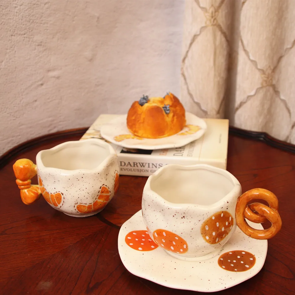 Ручная керамическая чашка для воды в японском стиле ins, кофейная чашка, набор посуды, ручная роспись, чашка для послеобеденного чая, набор блюд для димсам 0