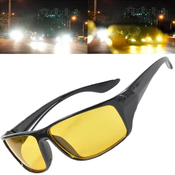 Очки ночного видения для водителя автомобиля, Солнцезащитные очки с защитой от ультрафиолета, Антибликовые очки для вождения мотоцикла, солнцезащитные очки, автомобильные аксессуары