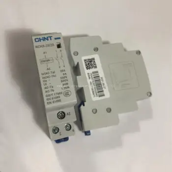 Домашний контактор переменного тока CHINT ~ AC230V NCH8 16A 20A 25A 2NO / 1NC1NO