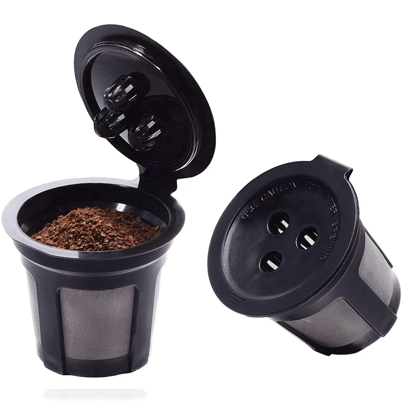 Многоразовые Кофейные фильтры K Cups для Ninja Dual Brew, Многоразовые Кофейные стручки, Совместимые с кофеваркой Ninja CFP301 5