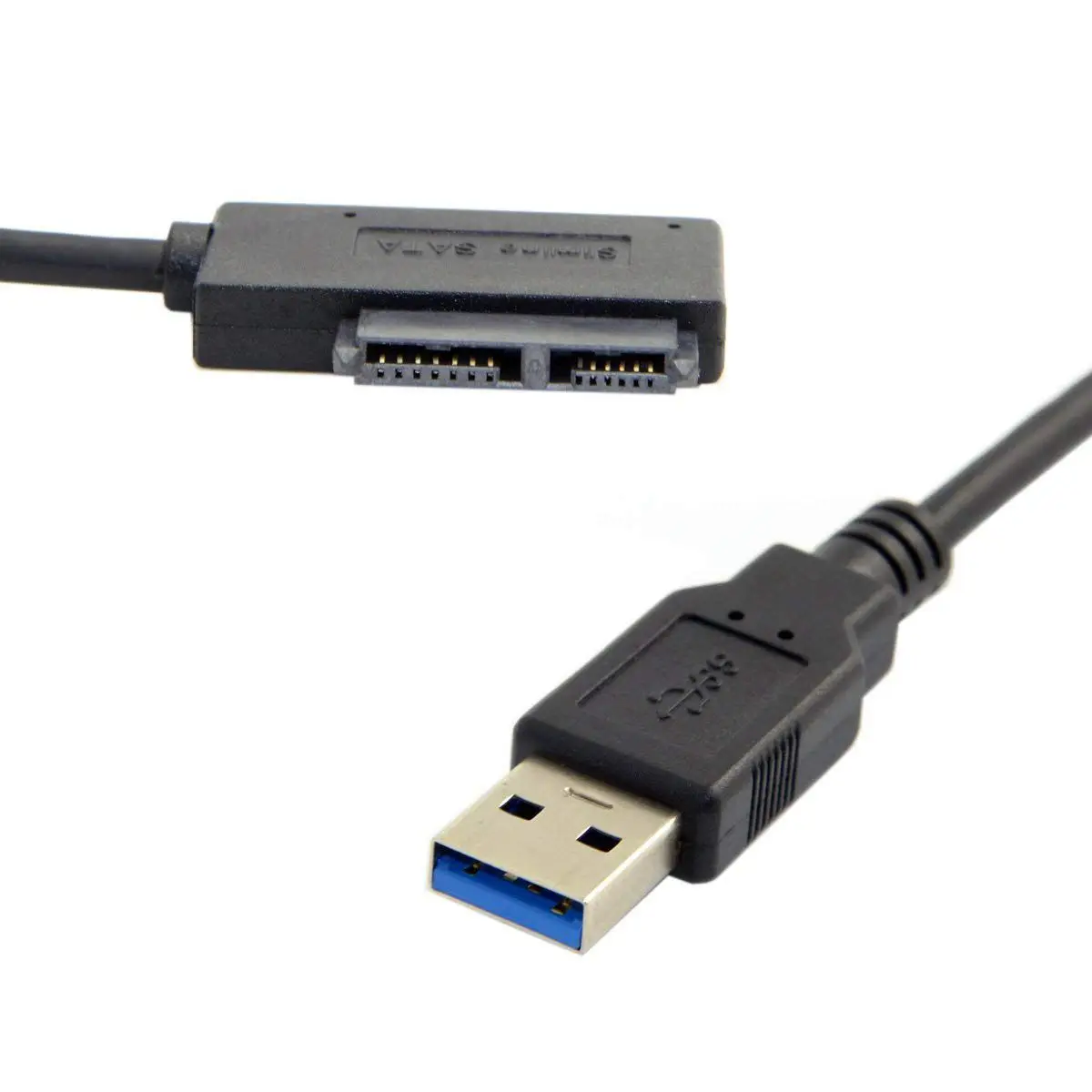 Кабель-адаптер оптического привода USB 3.0 -7 + 6 13Pin Slimline SATA для ноутбука CD/DVD ROM 0