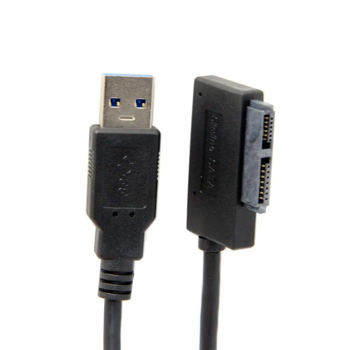 Кабель-адаптер оптического привода USB 3.0 -7 + 6 13Pin Slimline SATA для ноутбука CD/DVD ROM 1