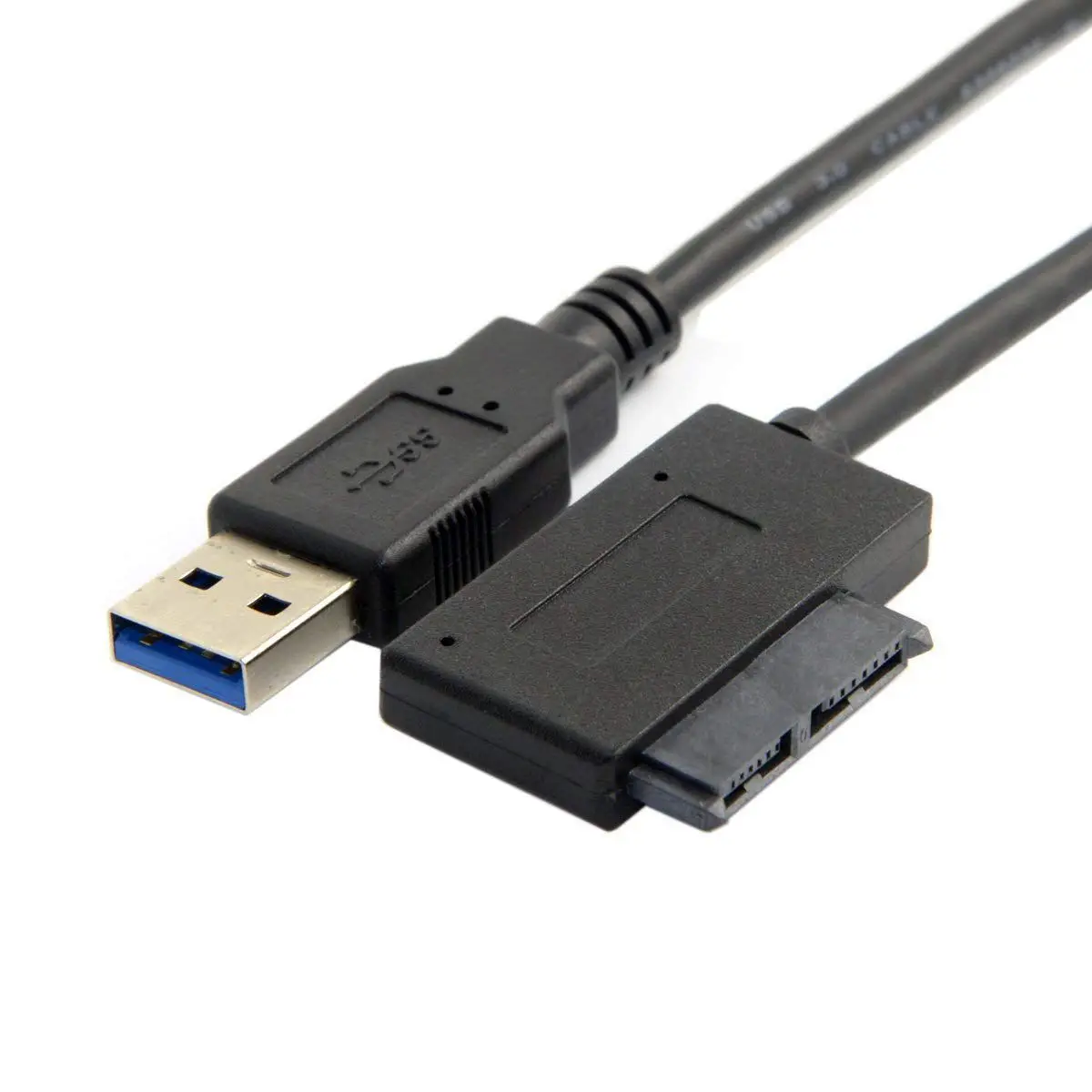 Кабель-адаптер оптического привода USB 3.0 -7 + 6 13Pin Slimline SATA для ноутбука CD/DVD ROM 2