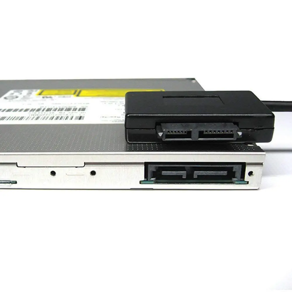 Кабель-адаптер оптического привода USB 3.0 -7 + 6 13Pin Slimline SATA для ноутбука CD/DVD ROM 5