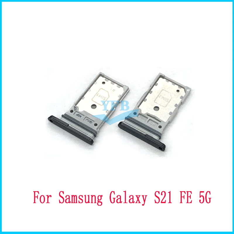Для Samsung Galaxy S21 FE 5G G990 Слот для sim-карты, лоток, держатель, разъем для чтения sim-карт 0