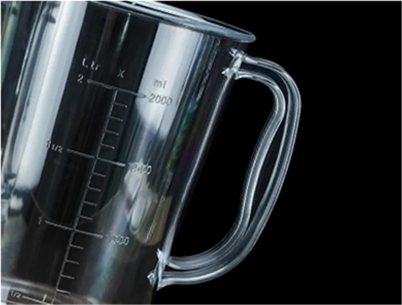 Акриловый пластиковый мерный стаканчик с градуировкой, контейнер для жидкости, инструмент для приготовления силикона из эпоксидной смолы, прозрачный стаканчик для смешивания, мерная ложка 4