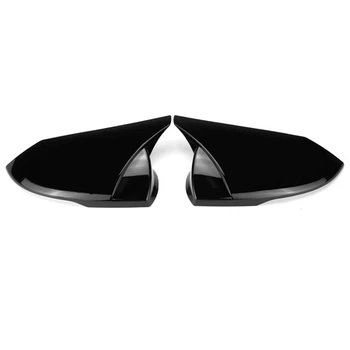 Автомобиль M Style Глянцевый Черный Чехол для зеркала заднего вида, накладка на раму, крышки боковых зеркал на 2021 2022 год