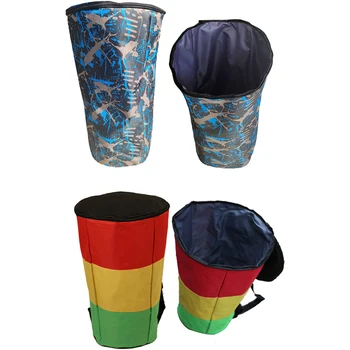 Сумка для африканских барабанов, чехол для инструментов, сумки для инструментов, водонепроницаемая сумка Djembe, синий рюкзак для путешествий, музыкальный