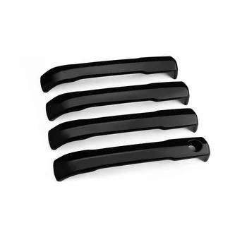 Защитная накладка для наружной дверной ручки автомобиля для Toyota Tundra 2022-2023 Аксессуары - Черный цвет пианино