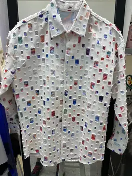 DC5010 Модные мужские рубашки 2023 Взлетно-посадочная полоса Роскошный известный бренд Европейский дизайн Мужская одежда для вечеринок