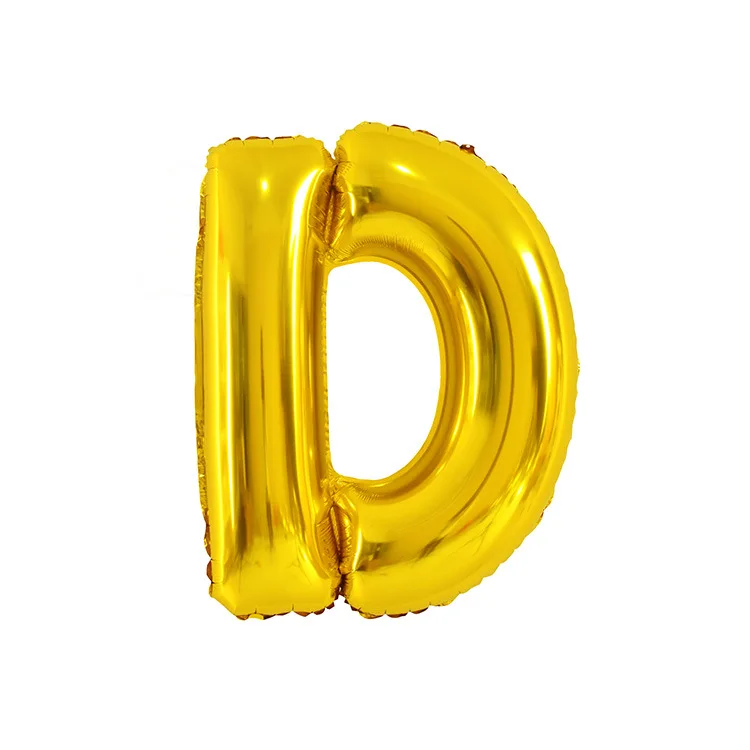 16 Дюймов, 32 дюйма, 40 дюймов, английские буквы, Воздушные шары из алюминиевой пленки, декор для свадьбы, Дня рождения, Макет сцены из воздушных шаров из алюминиевой фольги 5