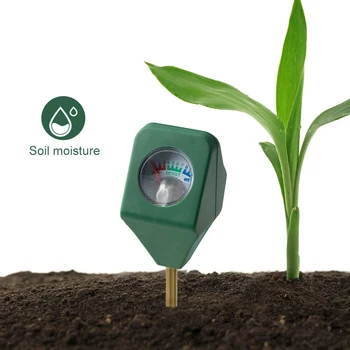 Мини-анализатор почвы в цветочных горшках, измеритель влажности почвы, Датчик влажности, гигрометр для садовых растений, Тестер с металлическим зондом