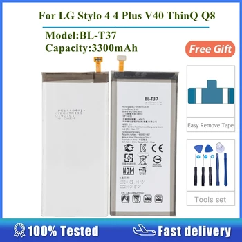 Для LG Stylo 4 4 Plus V40 ThinQ Q8 BL-T37 Замена Запасных Частей Мобильного Аккумулятора емкостью 3300 мАч