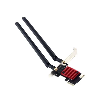 2974 Мбит /с Беспроводной WiFi адаптер WIFI6 AX200 PCI-E 2,4 G 5 ГГц Двухдиапазонная сетевая карта Bluetooth 5,2 Настольная сетевая карта