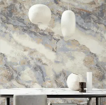 Изготовленная на заказ винтажная фреска из мраморного камня Обои ТВ Фон Декор стен 3D обои предметы декора стен для гостиной домашнее фото