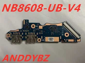 Используется оригинальная плата для LENOVO Ideapad S540-15IWL Плата кнопки питания USB NB8608-UB-V4, 100% протестирована В порядке