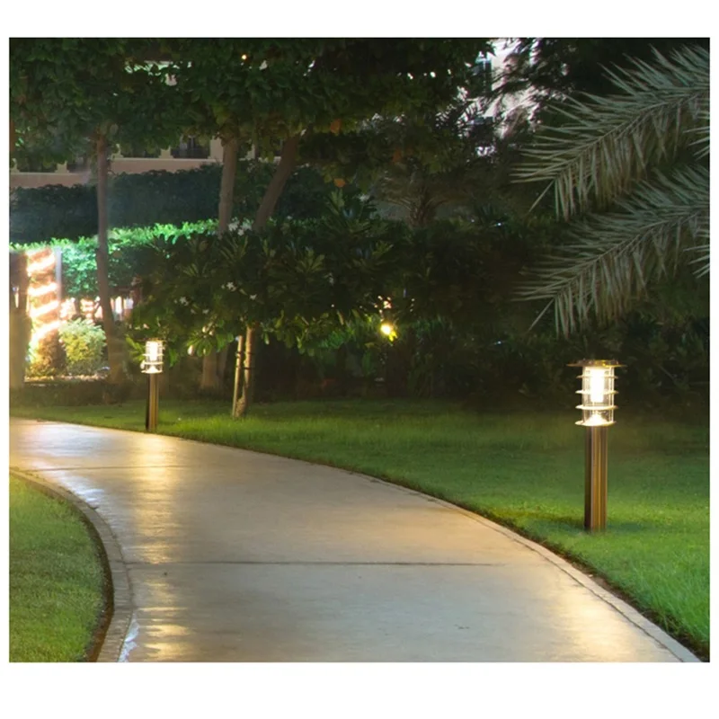 Уличная Солнечная лампа для лужайки ANITA, Современный светодиодный Водонепроницаемый Садовый светильник для патио для дома, виллы 2