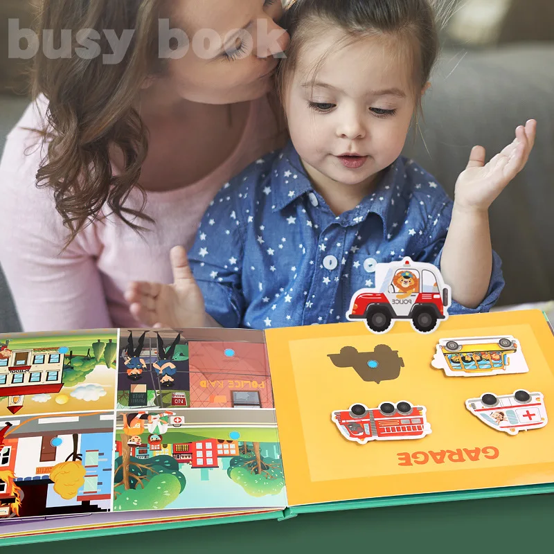 Развивающая книжка для детей раннего возраста 