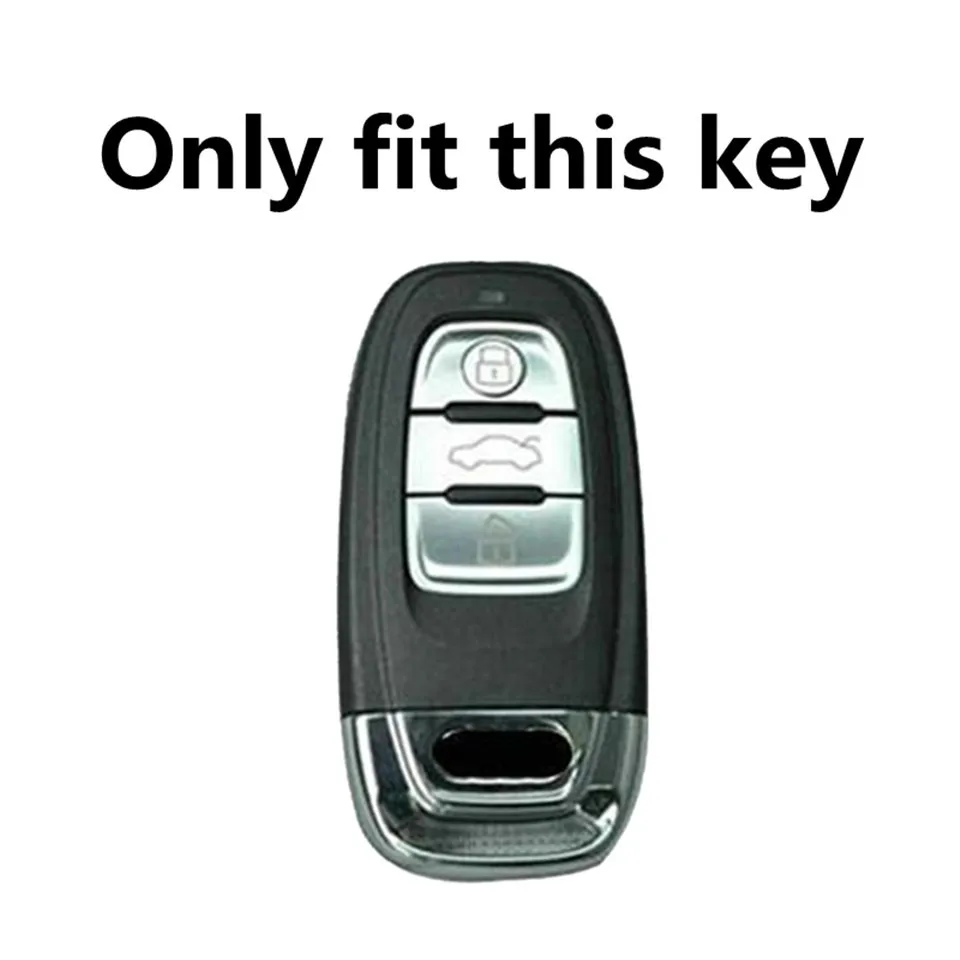 Чехол для ключей от автомобиля, сумка для ключей Audi a1 a3 8v a4 b8 b9 a6 a5 c7 q3 q5 q7 tt, Автоаксессуары, держатель для ключей, Защитный набор 1