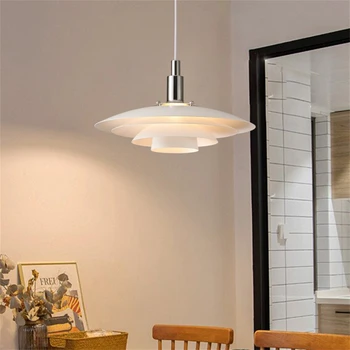 Скандинавский современный подвесной светильник UFO для украшения интерьера столовой, подвесной светильник, лампа для ресторана, кухонные приспособления