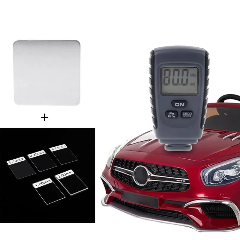 Цифровой автоматический измеритель толщины Лакокрасочного покрытия автомобиля RM660 0-1,25 мм 0