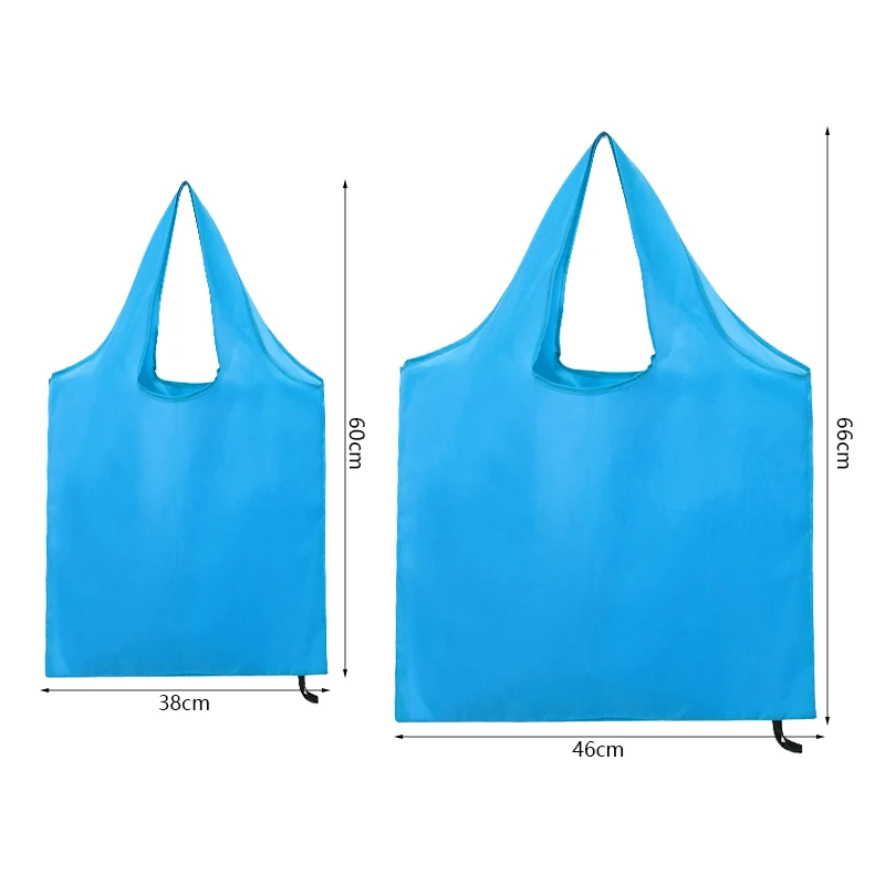 Портативная многоразовая сумка для покупок 2023 Однотонная сумка-тоут большой емкости, эко-сумки, складные Удобные сумки для хранения 1