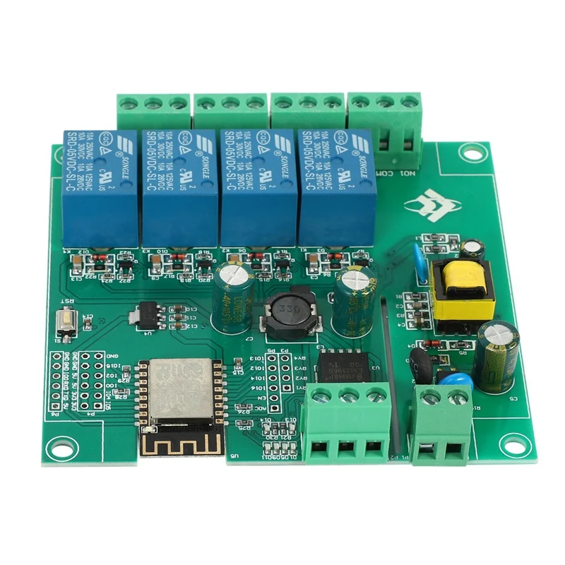HOT-5X ESP8266 Беспроводной WIFI 4-Канальный Релейный Модуль ESP-12F Wifi Плата разработки Для Arduino AC/DC 5 В/8-80 В Источник питания 1