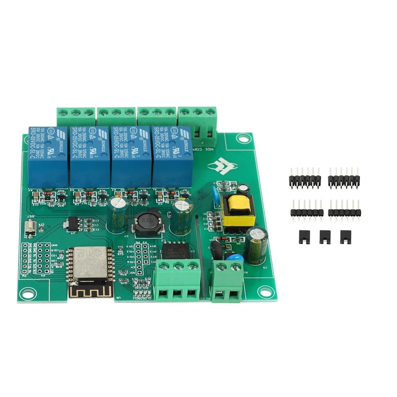 HOT-5X ESP8266 Беспроводной WIFI 4-Канальный Релейный Модуль ESP-12F Wifi Плата разработки Для Arduino AC/DC 5 В/8-80 В Источник питания 2