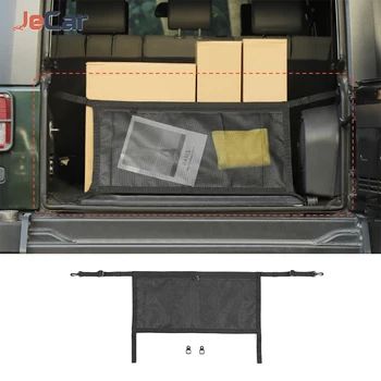 Сетка для крепления багажной сетки для Jeep Wrangler JK 2007-2017, сетка для изоляции багажника автомобиля