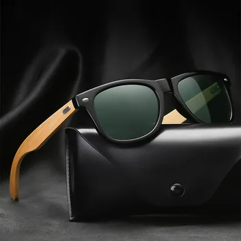 2022 НОВЫЕ Ретро Солнцезащитные очки Мужчины Женщины Путешествия Спорт Мода Дизайн бренда Солнцезащитные очки в бамбуковой оправе UV400 Очки для водителя