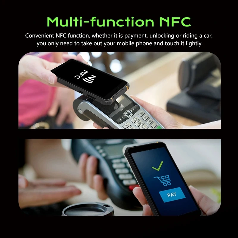T5 Max HOTWAV 4G Прочный Мобильный Телефон Android 13 MTK6761 OS NFC Аккумулятор 6050 мАч 4 ГБ 64 ГБ 6,0-дюймовый Экран С Тремя Защитами Телефона 2